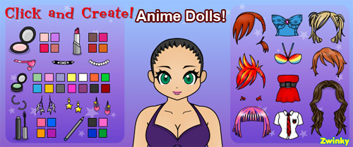 anime doll dress up